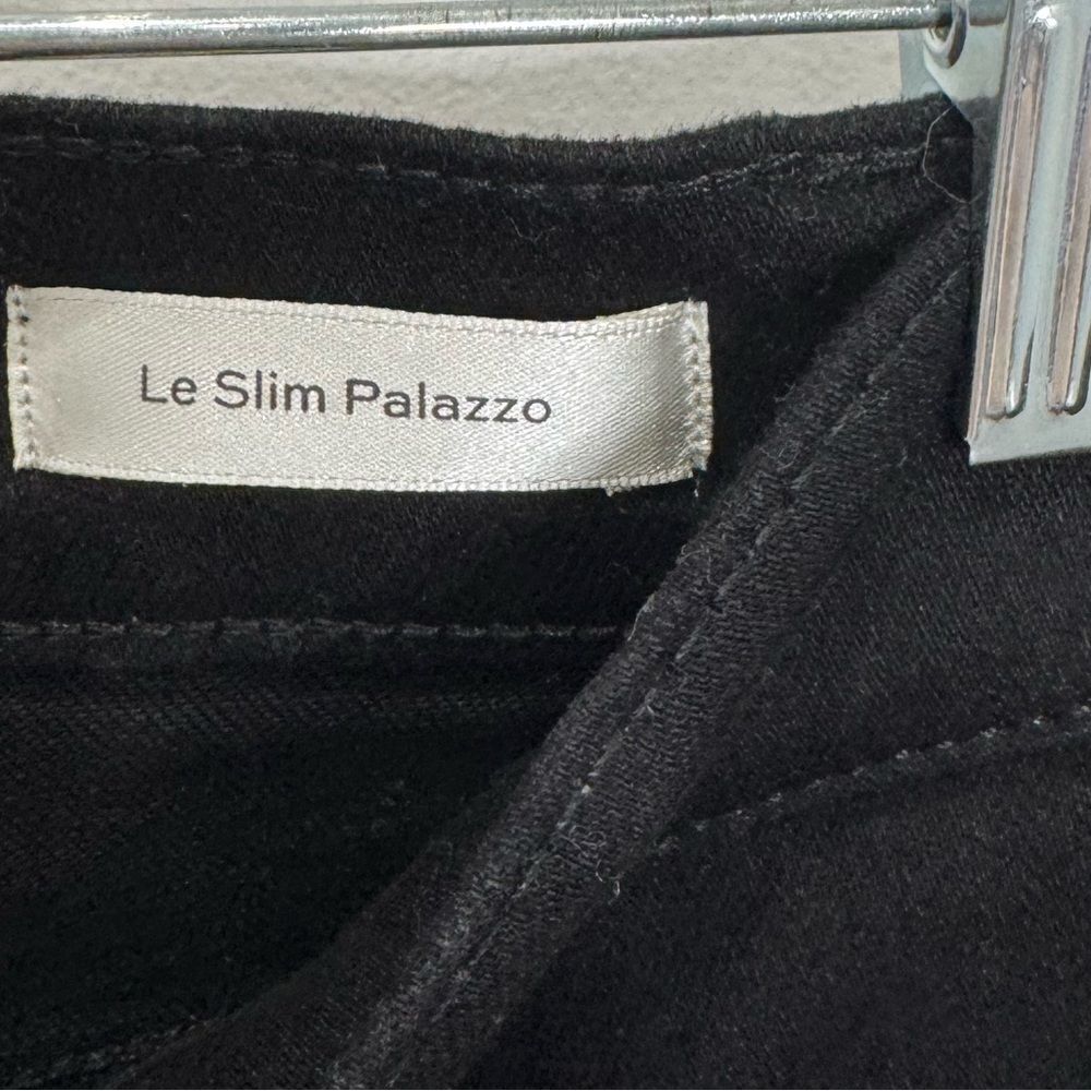NWT FRAME Le Slim Palazzo in Black - Picture 15 of 16